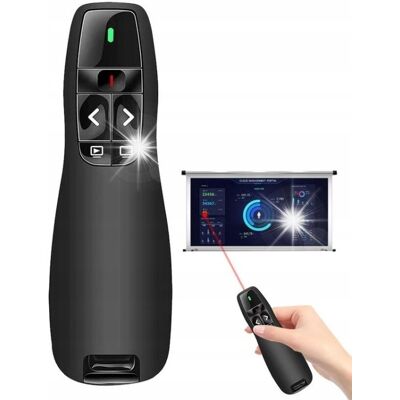 Inny producent WSKAŹNIK LASEROWY URZĄDZENIE WSKAZUJĄCE PREZENTER PILOT USB Inny producent WSKAŹNIK LASEROWY URZĄDZENIE WSKAZUJĄCE PREZENTER PILOT USB