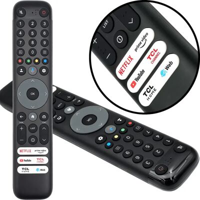 Pilot Tcl Rc833 Gub1 Oryginał Smart Android Tv Pilot Tcl Rc833 Gub1 Oryginał Smart Android Tv