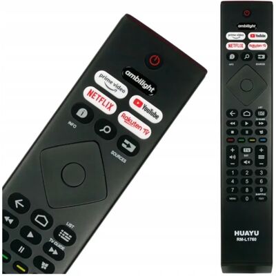 Pilot Tv Philips Youtube Netflix Ambilight 398gr10bephn0041hr Do Telewizora Pilot Tv Philips Youtube Netflix Ambilight 398gr10bephn0041hr Do Telewizora