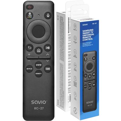 Savio Pilot Uniwersalny/zamiennik Do Tv Samsung - Smart Tv Rc-27 Savio Pilot Uniwersalny/zamiennik Do Tv Samsung - Smart Tv Rc-27