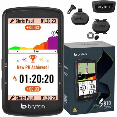 Inny producent Bryton Rider S810 Licznik GPS 3.5' Dotykowy 50h Pracy Wodoszczelny IPX7 Inny producent Bryton Rider S810 Licznik GPS 3.5' Dotykowy 50h Pracy Wodoszczelny IPX7