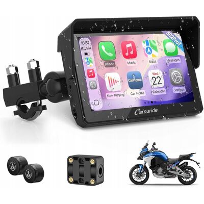 Inny producent Carpuride W502T Pro Nawigacja GPS Motocykl 5 cali CarPlay TPMS Inny producent Carpuride W502T Pro Nawigacja GPS Motocykl 5 cali CarPlay TPMS