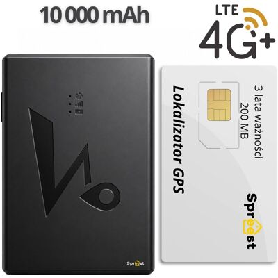 Spreest LOKALIZATOR GPS 4G DO AUTA SAMOCHÓD ROWER MAGNES + KARTA SIM NA 13 MIESIĘCY Spreest LOKALIZATOR GPS 4G DO AUTA SAMOCHÓD ROWER MAGNES + KARTA SIM NA 13 MIESIĘCY