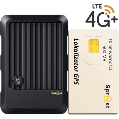Spreest LOKALIZATOR GPS 4G DO AUTA SAMOCHÓD ROWER MAGNES + KARTA SIM NA 33 MIESIĘCY Spreest LOKALIZATOR GPS 4G DO AUTA SAMOCHÓD ROWER MAGNES + KARTA SIM NA 33 MIESIĘCY