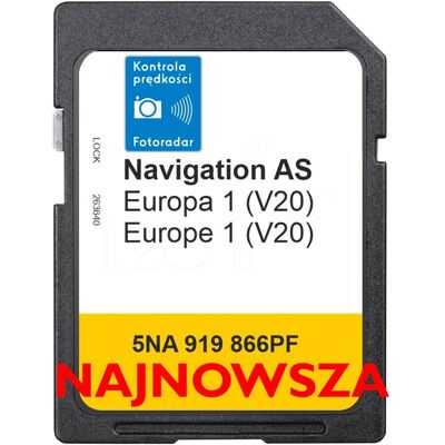 VOLKSWAGEN Mapa Gps Karta Discovery Media Mib2 As V20 2025 Europa Passat Caddy Golf Sharan Tiguan Polo Beetle Jetta Scirocco VOLKSWAGEN Mapa Gps Karta Discovery Media Mib2 As V20 2025 Europa Passat Caddy Golf Sharan Tiguan Polo Beetle Jetta Scirocco