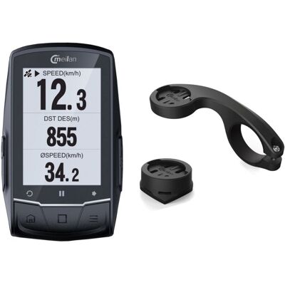 Meilan M1 Licznik Rowerowy Bluetooth GPS Navi ANT+ Meilan M1 Licznik Rowerowy Bluetooth GPS Navi ANT+