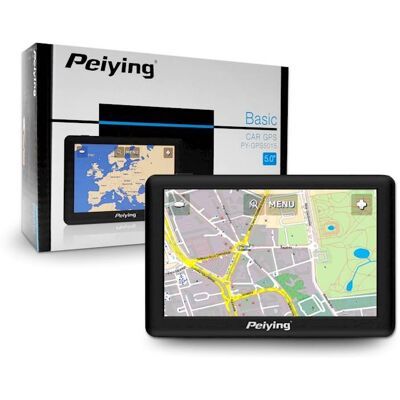 NAWIGACJA SAMOCHODOWA PEIYING PY-GPS5015 EKRAN 5'' MAPA EU NAWIGACJA SAMOCHODOWA PEIYING PY-GPS5015 EKRAN 5'' MAPA EU