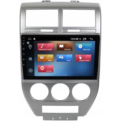Inny producent Radio Nawigacja Gps Jeep Compass 2006-2010 Android Inny producent Radio Nawigacja Gps Jeep Compass 2006-2010 Android