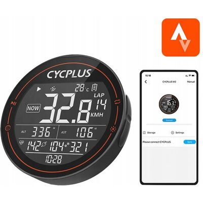 Licznik Komputer Rowerowy Gps Cycplus M2 Ant+ Bluetooth 5.0 1100mah Ipx6 Licznik Komputer Rowerowy Gps Cycplus M2 Ant+ Bluetooth 5.0 1100mah Ipx6