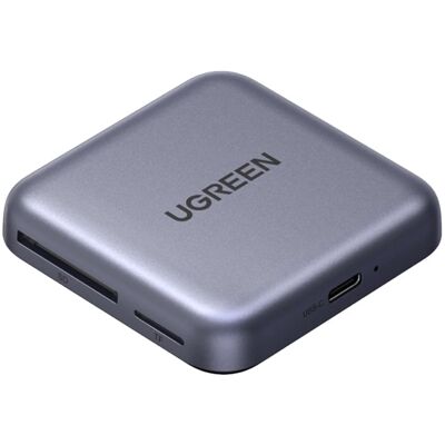Adapter / czytnik kart 3w1 Ugreen CM898, USB-C, MagSafe, SD/TF (czarny) Adapter / czytnik kart 3w1 Ugreen CM898, USB-C, MagSafe, SD/TF (czarny)