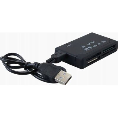 Inny producent Czytnik Kart Sd Sdhc M2 Mmc Xd Usb Adapter Wielofunkcyjny Przenośny Szybki Inny producent Czytnik Kart Sd Sdhc M2 Mmc Xd Usb Adapter Wielofunkcyjny Przenośny Szybki