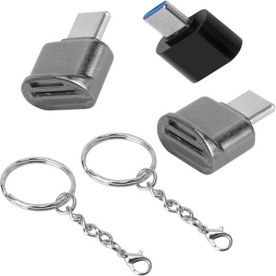 Inny producent Czytnik Kart Usb C Micro Sd Adapter Otg 2 Sztuki Szybki Zestaw Inny producent Czytnik Kart Usb C Micro Sd Adapter Otg 2 Sztuki Szybki Zestaw