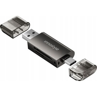 Innostyle Czytnik Kart Sd Usb-C Usb Do Telefonu Laptopa Micro Sd Tf Innostyle Czytnik Kart Sd Usb-C Usb Do Telefonu Laptopa Micro Sd Tf
