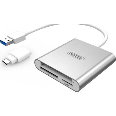 Inny producent Unitek Usb Typ-C Czytnik Kart All-In-One Inny producent Unitek Usb Typ-C Czytnik Kart All-In-One