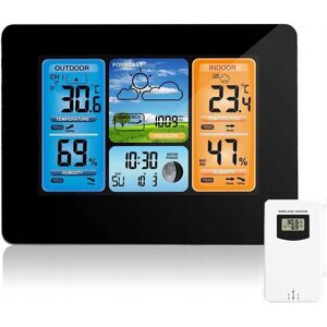 Aozbz - Station Météo Numérique Sans Fil - Weather Station Aozbz - Station Météo Numérique Sans Fil - Weather Station