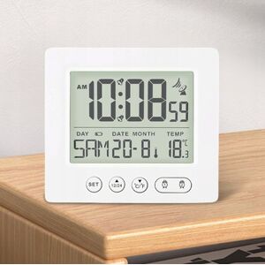 BUDZIK RADIOWY ŚWIECĄCY TERMOMETR DATA TYDZIEŃ DRZEMKA ALARM BUDZIK RADIOWY ŚWIECĄCY TERMOMETR DATA TYDZIEŃ DRZEMKA ALARM