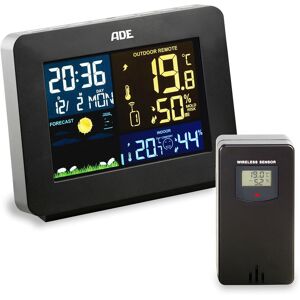 ADE - WS1917 - Czarny - LCD - Stacja pogodowa ADE - WS1917 - Czarny - LCD - Stacja pogodowa