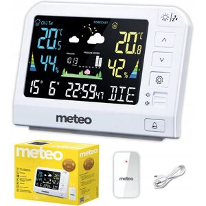 Metrex STACJA POGODOWA METEO SP205 POGODYNKA HIGROMETR CZUJNIK ZEWNĘTRZNY DCF Metrex STACJA POGODOWA METEO SP205 POGODYNKA HIGROMETR CZUJNIK ZEWNĘTRZNY DCF