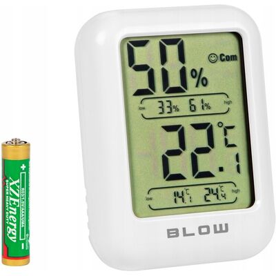Blow 3x TERMOMETR MINI STACJA POGODOWA POGODY HIGROMETR ZESTAW MAGNES BATERIA Blow 3x TERMOMETR MINI STACJA POGODOWA POGODY HIGROMETR ZESTAW MAGNES BATERIA