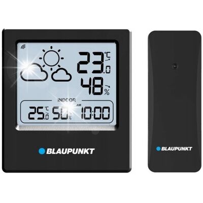 Blaupunkt WS10BK - stacja pogodowa ( temperatura / wilgotność / zegar ) Blaupunkt WS10BK - stacja pogodowa ( temperatura / wilgotność / zegar )