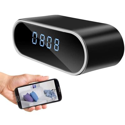 Onshop BUDZIK UKRYTA MINI KAMERA SZPIEGOWSKA ZEGAR WIFI Onshop BUDZIK UKRYTA MINI KAMERA SZPIEGOWSKA ZEGAR WIFI