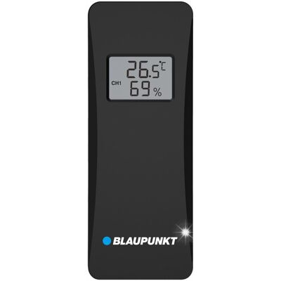 Czujnik bezprzewodowy BLAUPUNKT ACC-20WSBK czarny do stacja WS Czujnik bezprzewodowy BLAUPUNKT ACC-20WSBK czarny do stacja WS
