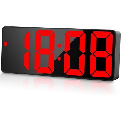 Inny producent Flintronic Cyfrowy Budzik, Zegar Led Z Dużym Wyświetlaczem, Budzik Nocny, Zegar Zasilany Baterią, Budziki Z Drzemką, Temperatura, Data, Jasność Regu.. Inny producent Flintronic Cyfrowy Budzik, Zegar Led Z Dużym Wyświetlaczem, Budzik Nocny, Zegar Zasilany Baterią, Budziki Z Drzemką, Temperatura, Data, Jasność Regu..
