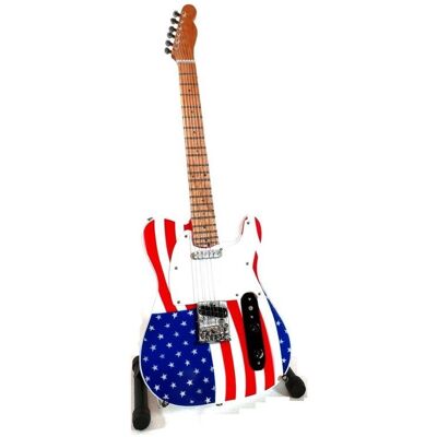 GiftDeco Mini Gitara Bruce Springsteen Z Drewna Mahoniowego GiftDeco Mini Gitara Bruce Springsteen Z Drewna Mahoniowego
