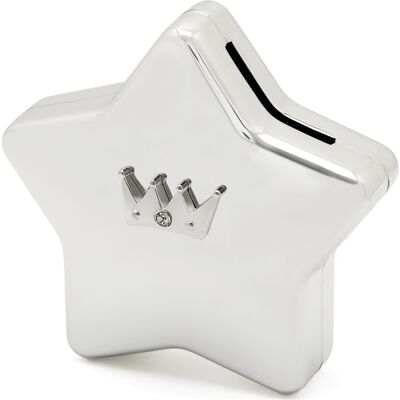 Zilverstad Skarbonka Gwiazdka Z Koroną Rozmiar: 25x94x88 Mm Sku: Zv8104261 Zilverstad Skarbonka Gwiazdka Z Koroną Rozmiar: 25x94x88 Mm Sku: Zv8104261
