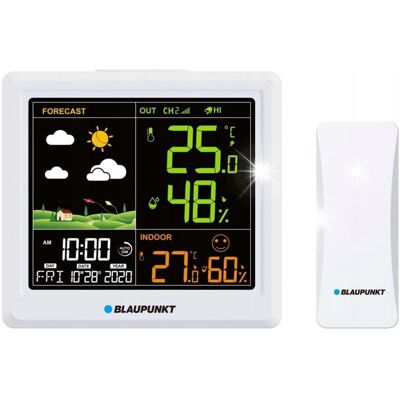 Stacja pogodowa BLAUPUNKT WS-25WH Higrometr Zegar Budzik Prognoza WS25WH Stacja pogodowa BLAUPUNKT WS-25WH Higrometr Zegar Budzik Prognoza WS25WH