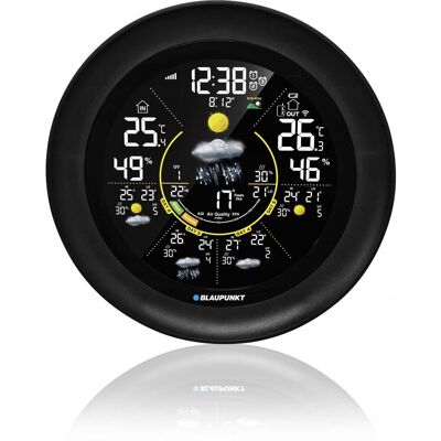 Stacja pogodowa Blaupunkt WS65BK APP Czarna Stacja pogodowa Blaupunkt WS65BK APP Czarna