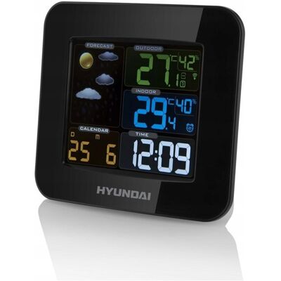STACJA POGODOWA POGODY METEO Z KALENDARZEM DCF HYUNDAI WS 8446 STACJA POGODOWA POGODY METEO Z KALENDARZEM DCF HYUNDAI WS 8446