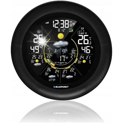 Stacja pogodowa z aplikacją TUYA SMART Zegar Alarm - Blaupunkt WS65BK PP Stacja pogodowa z aplikacją TUYA SMART Zegar Alarm - Blaupunkt WS65BK PP