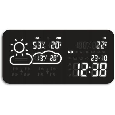 Metanoia Lustra Led Stacja Pogody Do Lustra Led Wifi Podświetlana + Włącznik - Dodatek Premium Metanoia Lustra Led Stacja Pogody Do Lustra Led Wifi Podświetlana + Włącznik - Dodatek Premium