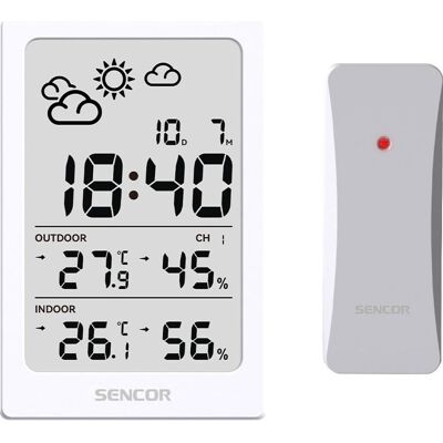 Stacja pogody Sencor SWS2300W Alarm Budzik Timer Prognozowanie pogody Stacja pogody Sencor SWS2300W Alarm Budzik Timer Prognozowanie pogody