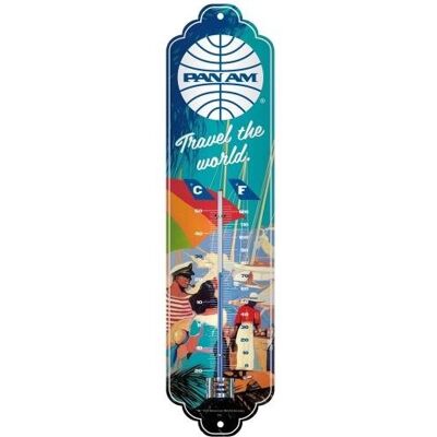 ART Termometr Pan Am-Travel The World ART Termometr Pan Am-Travel The World