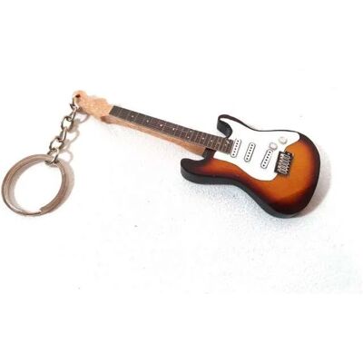 GiftDeco Breloczek - Gitara J.Hendrix Z Drewna I Metalu GiftDeco Breloczek - Gitara J.Hendrix Z Drewna I Metalu