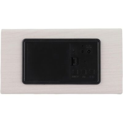 Inny producent Budzik Drewniany Cyfrowy Led Alarmy Temperatura Wilgotność Głosowy Usb Inny producent Budzik Drewniany Cyfrowy Led Alarmy Temperatura Wilgotność Głosowy Usb