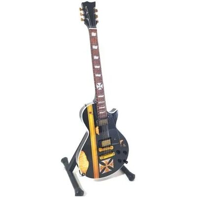 GiftDeco Mini Gitara Metallica Z Drewna Mahoniowego GiftDeco Mini Gitara Metallica Z Drewna Mahoniowego