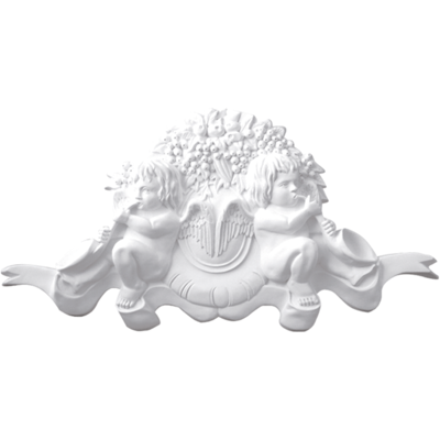 Ornament 01 Cezar Biały Ornament 01 Cezar Biały