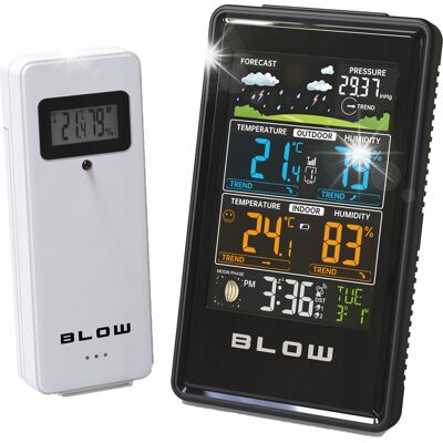Stacja pogodowa bezprzewodowa BLOW WS102 Stacja pogodowa bezprzewodowa BLOW WS102