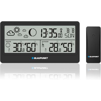 Stacja Pogodowa Blaupunkt Ws20bk Czarna Stacja Pogodowa Blaupunkt Ws20bk Czarna