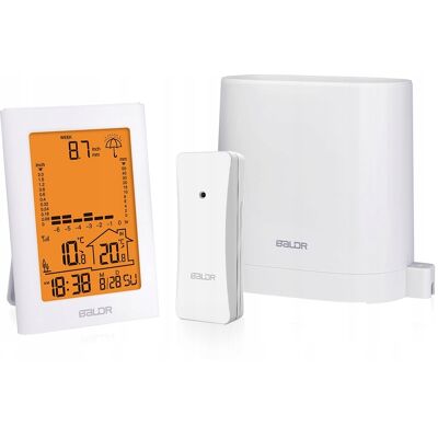 Stacja Pogodowa Deszczomierz Baldr B341WH-V5 White Stacja Pogodowa Deszczomierz Baldr B341WH-V5 White