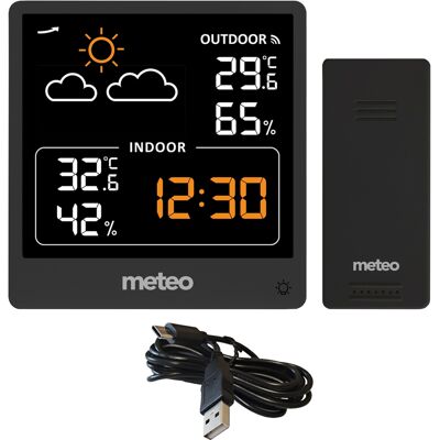 Inny producent Stacja Pogodowa Meteo Sp200 Z Pogodynka Ekran Lcd Czujnik Bezprzewodowy Termometr Higrometr Barometr Budzik Zegar Prognoza Temperatury I Wilgotności Inny producent Stacja Pogodowa Meteo Sp200 Z Pogodynka Ekran Lcd Czujnik Bezprzewodowy Termometr Higrometr Barometr Budzik Zegar Prognoza Temperatury I Wilgotności