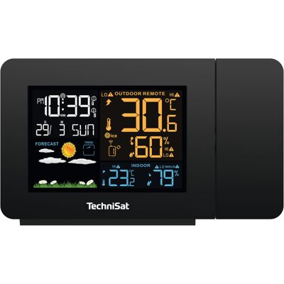 Inny producent Stacja Pogodowa Pogody TechniSat iMeteo P1 z Czujnikiem Zewnętrznym Zegar / TechniSat Inny producent Stacja Pogodowa Pogody TechniSat iMeteo P1 z Czujnikiem Zewnętrznym Zegar / TechniSat