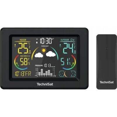 Inny producent Stacja Pogodowa Pogody Wilgotności Barometr z Czujnikiem Zewnętrznym Meteo / TechniSat Inny producent Stacja Pogodowa Pogody Wilgotności Barometr z Czujnikiem Zewnętrznym Meteo / TechniSat