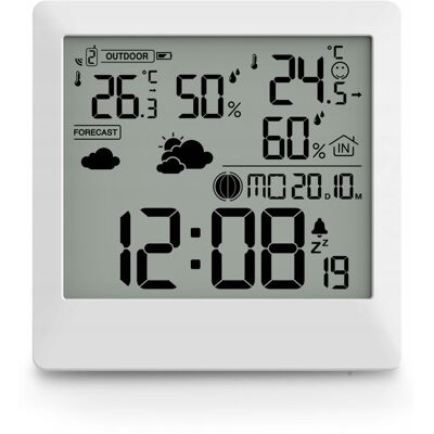 Stacja pogody Hama Palawan temperatura, wilgotność, czujnik zewnętrzny,DCF Stacja pogody Hama Palawan temperatura, wilgotność, czujnik zewnętrzny,DCF