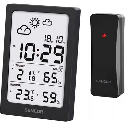 Stacja Pogody Sencor Sws2300b Alarm Zegar Data Timer Pomiar Temperatury Stacja Pogody Sencor Sws2300b Alarm Zegar Data Timer Pomiar Temperatury