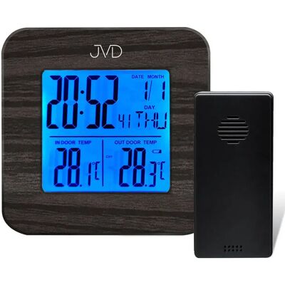 Zegar Budzik Jvd Sb2002.2 Sonda Zewnętrzna Zegar Budzik Jvd Sb2002.2 Sonda Zewnętrzna