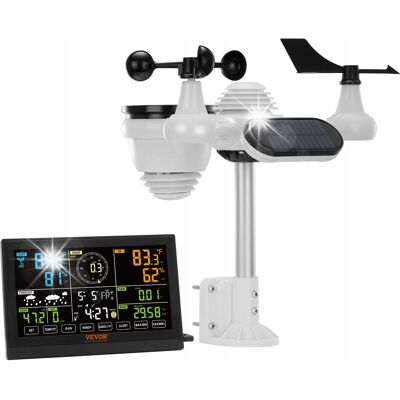 Vevor Zewnętrzna Stacja Pogody Meteo 7w1 WiFi WeatherCloud - TermHoff TH-WS5P Vevor Zewnętrzna Stacja Pogody Meteo 7w1 WiFi WeatherCloud - TermHoff TH-WS5P